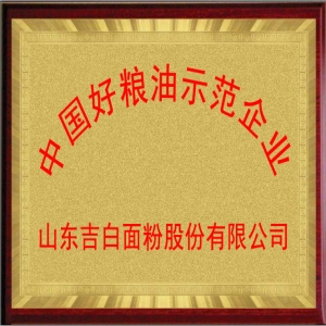 中國好糧油示范企業(yè)